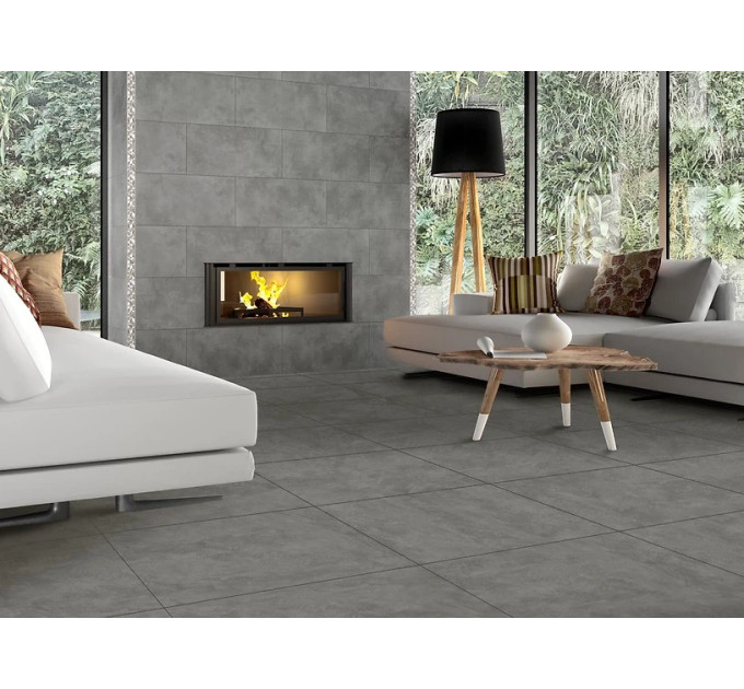 Плитка керамогранітна GPTU 603 Grey RECT 598x598x8 Cersanit