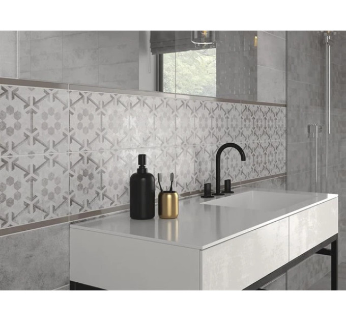 Декор Concrete Style Geometric 200x600x8,5 Cersanit