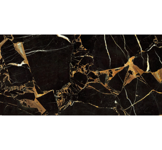 Плитка стінова Saint Laurent чорний 300x600x9 Golden Tile