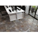 Плитка керамогранітна 782580 Metallica Сірий RECT 600x600x8 Golden Tile
