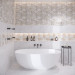 Плитка стінова HR2051 Harmony Wall Grey 300x600x9 Golden Tile
