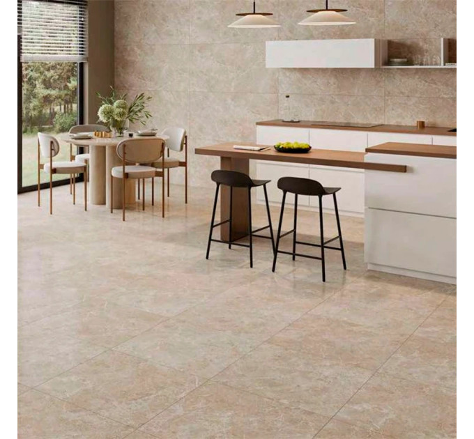 Плитка керамогранітна Alvaro Beige 598x598x8 Cersanit