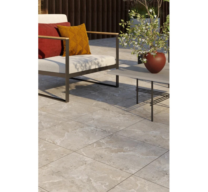 Плитка керамогранітна Palmiro Beige MAT 420x420x8 Cersanit