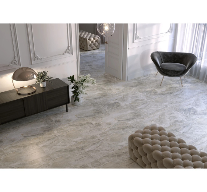 Плитка керамогранітна Vesuvio бежевий RECT 600x600x10 Golden Tile