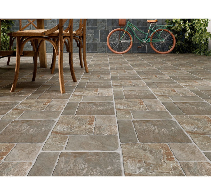 Плитка керамогранітна Harper Brown 298x598x8 Cersanit