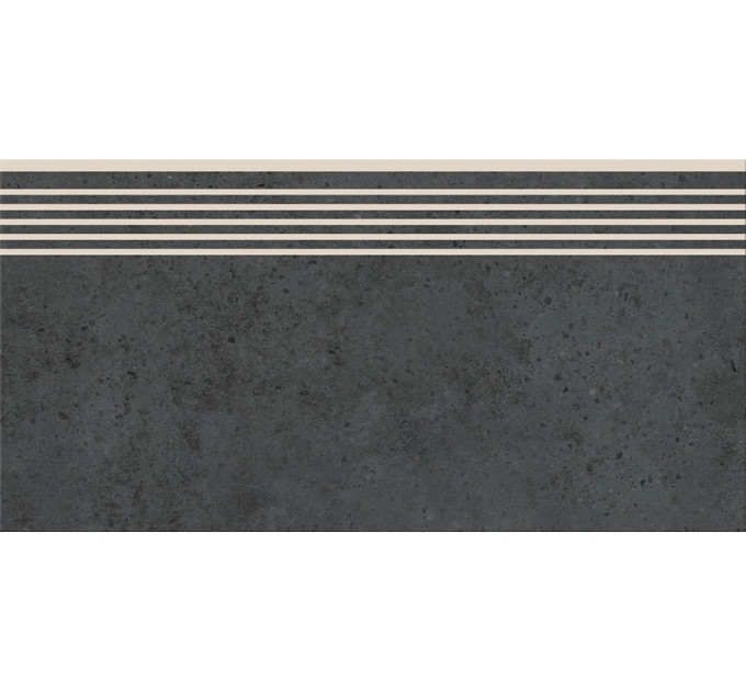 Сходинка пряма HIGHBROOK ANTHRACITE STEPTREAD 298х598x8 Cersanit
