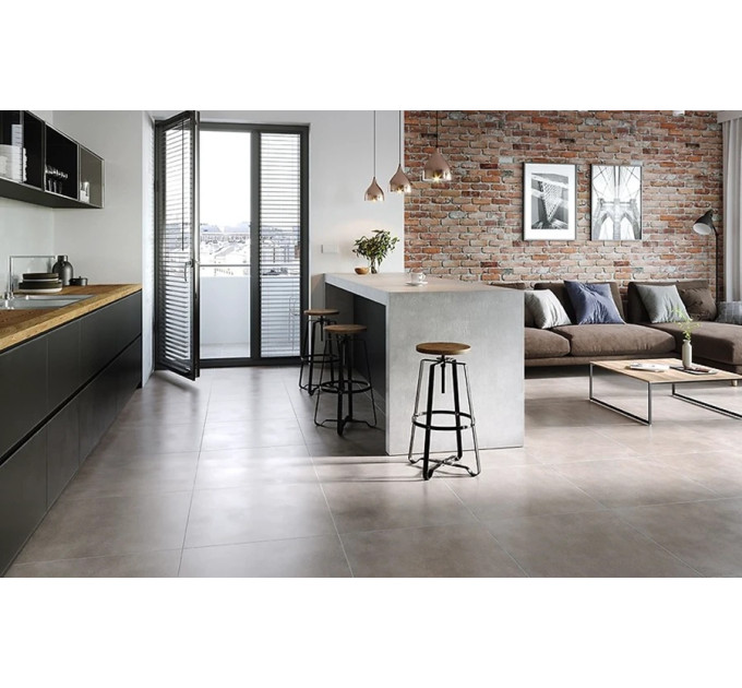 Плитка керамогранітна Colin Light Grey RECT 598x598x8 Cersanit