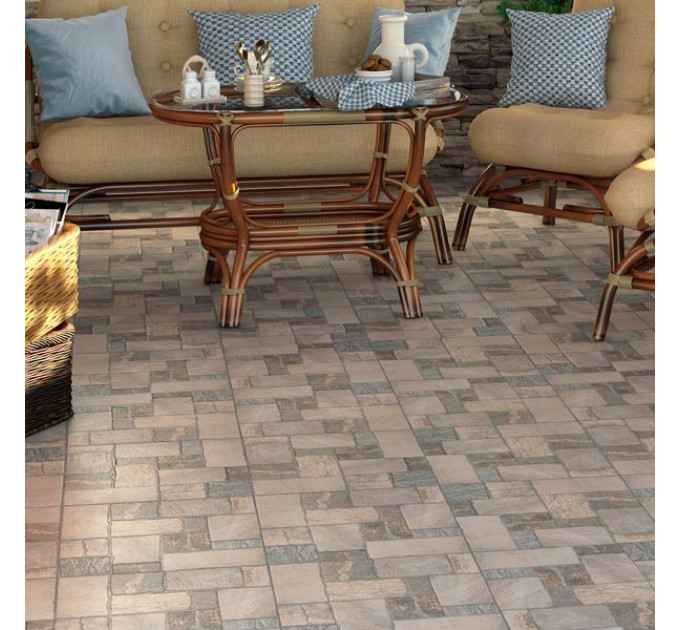 Плитка керамогранітна Midway Brown 420x420x7 Cersanit