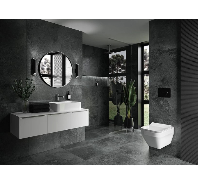 Плитка керамогранітна GPTU 607 GRAPHITE 598х598x8 Cersanit