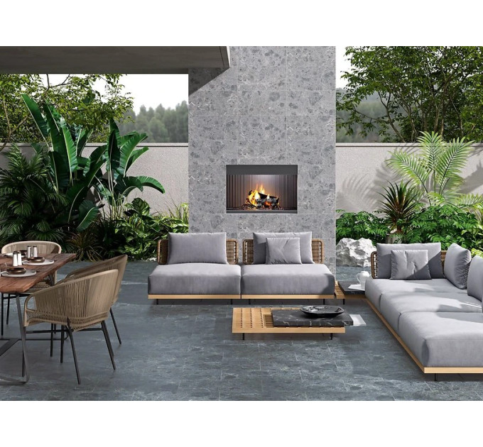 Плитка керамогранітна Castello Light Grey 298x598x8 Cersanit