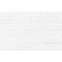 Плитка стінова White Bricks Structure 250x400x8 Cersanit