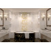 Плитка стінова Saint Laurent білий 300x600x9 Golden Tile
