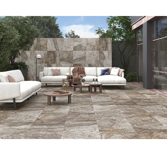 Плитка керамогранітна Prospero Beige RECT 598x1198x8 Cersanit