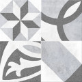 Плитка керамогранітна Henley Grey Pattern 298x298x6 Cersanit