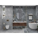 Плитка керамогранітна Conrad Graphite 298x598x8 Cersanit