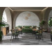 Плитка керамогранітна Cassius Graphite RECT 598x598x8 Cersanit
