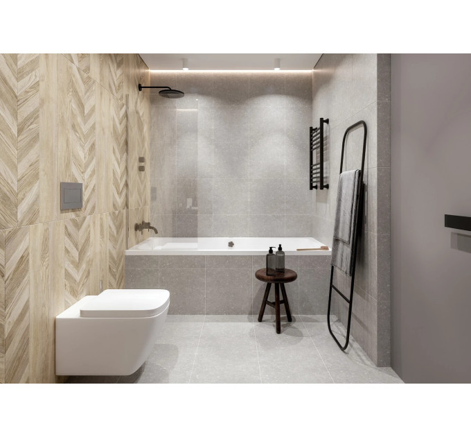 Плитка керамогранітна Pavimento сірий 400x400x8 Golden Tile