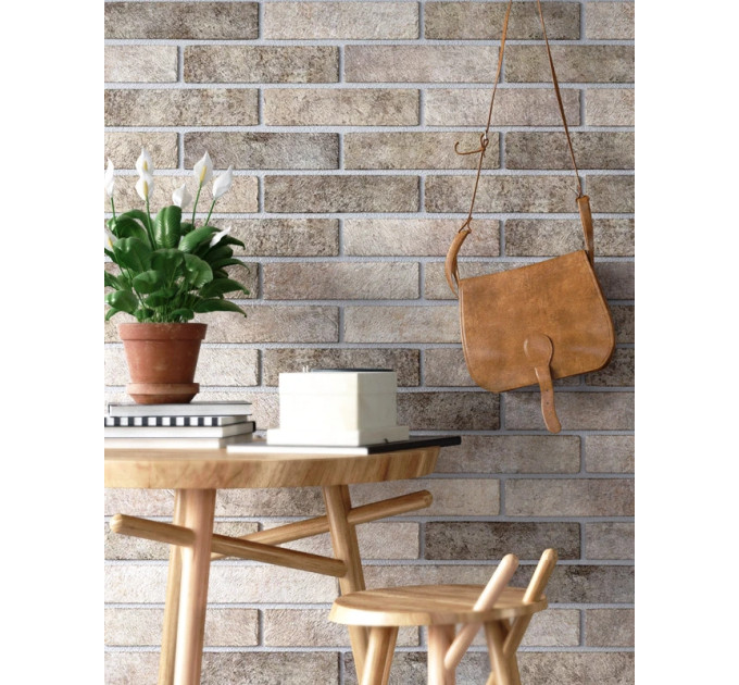 Плитка фасадна Seven Tones сірий Slim 60x250x6 Golden Tile
