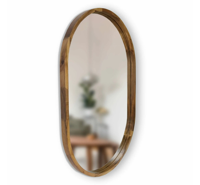 Дзеркало Freedom Slim 600x900 Natural Walnut Luxury Wood