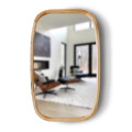 Дзеркало New Art Slim 500x800 Natural Light Luxury Wood