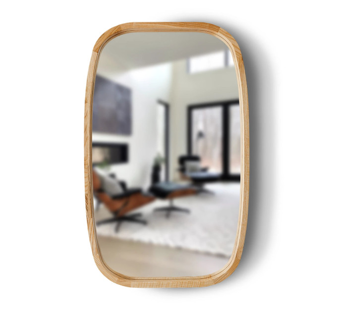 Дзеркало New Art Slim 500x800 Natural Light Luxury Wood