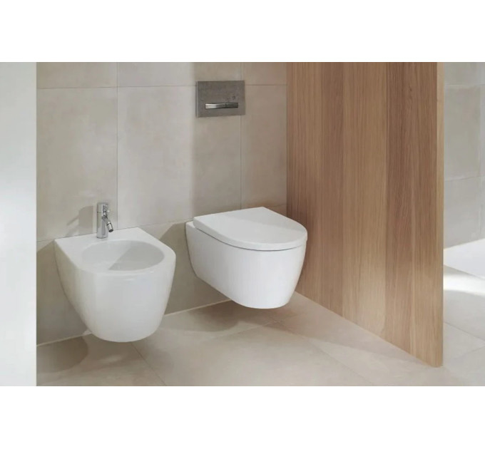 Унітаз підвісний з кришкою iCon Rimfree 501.663.JT.1 Geberit