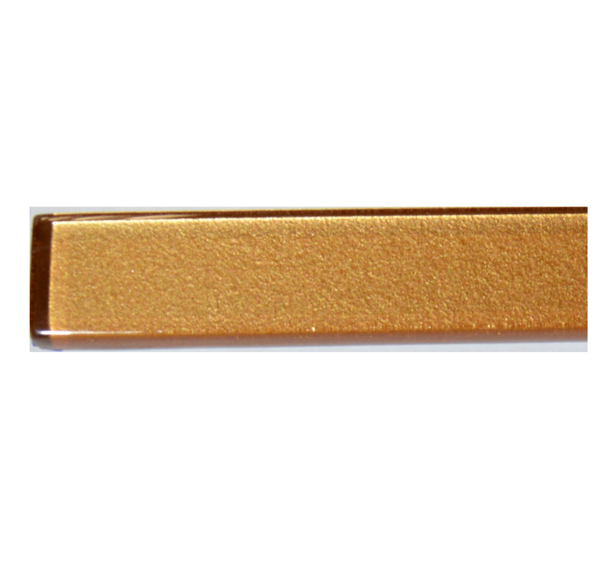 Фриз скляний GF 5006 bronze 25х500 Кераміка Лео