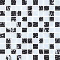Мозаїка GMP 0425048 С2 Print 45-White 04 300300x4 Котто Кераміка