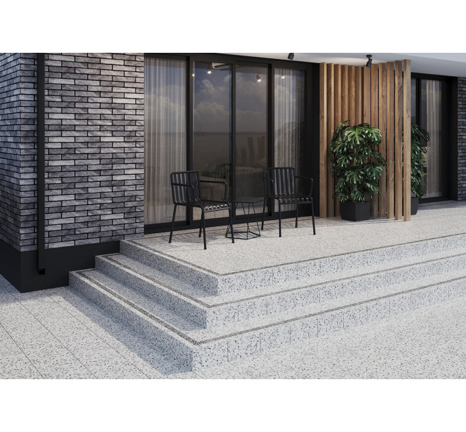 Плитка керамогранітна Step сірий 300x300x8 Golden Tile