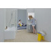 Шторка для ванни двохелементна 10CVS2-100 R Transparent, (7QRA0103Z1) RAVAK