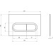 Кнопка зливу CHROME (X01455), RAVAK