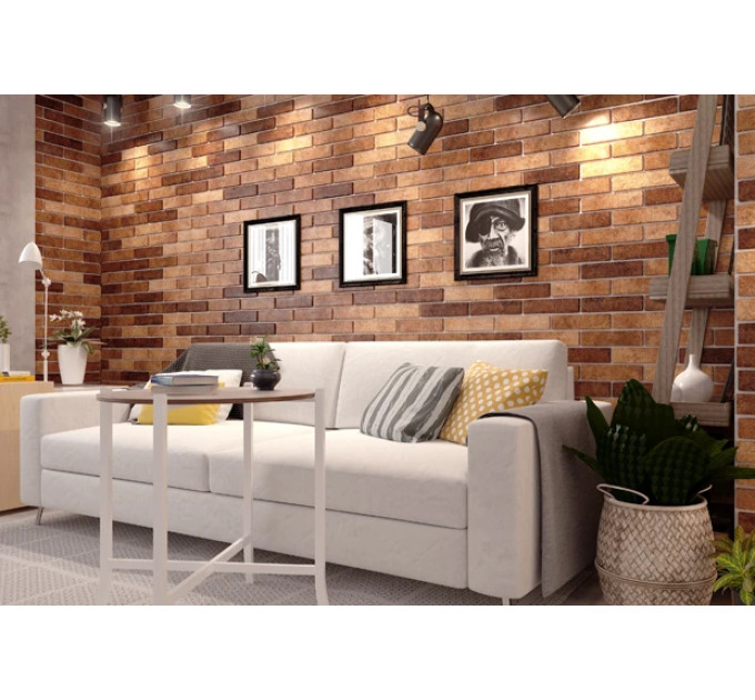 Плитка фасадна Seven Tones помаранчевий Slim 60x250x6 Golden Tile