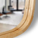 Дзеркало New Art Slim 600x900 Natural Light Luxury Wood