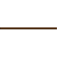 Фриз скляний GF 5014 brown white 25х500 Кераміка Лео