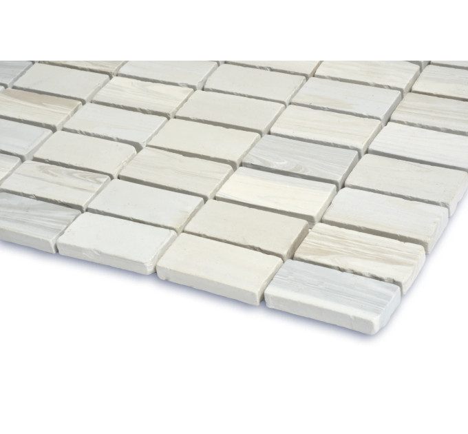Мозаїка MI7 23460101C Grigo Caldo 30x30 (2,3x4,6) Кераміка Лео УКРАЇНА