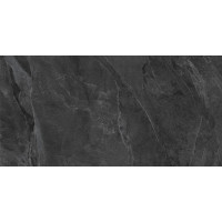 Плитка керамогранітна DRС980 Dark Rock чорний 600x1200x8 Golden Tile