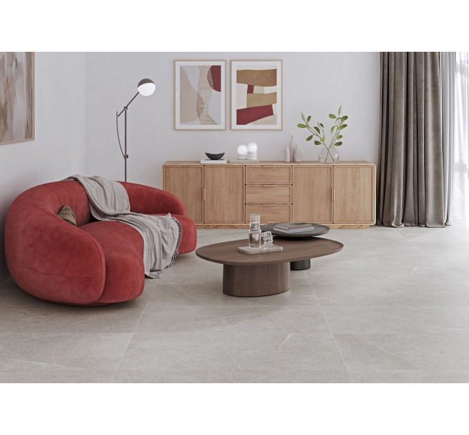 Плитка керамогранітна ES2980 Essential сірий  600x1200x8 Golden Tile