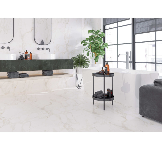 Плитка керамогранітна 3G0990 Imperial білий 600x1200x8 Golden Tile