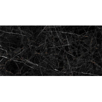 Плитка керамогранітна NBС990 Nero E Bianco чорний 600x1200x8 Golden Tile