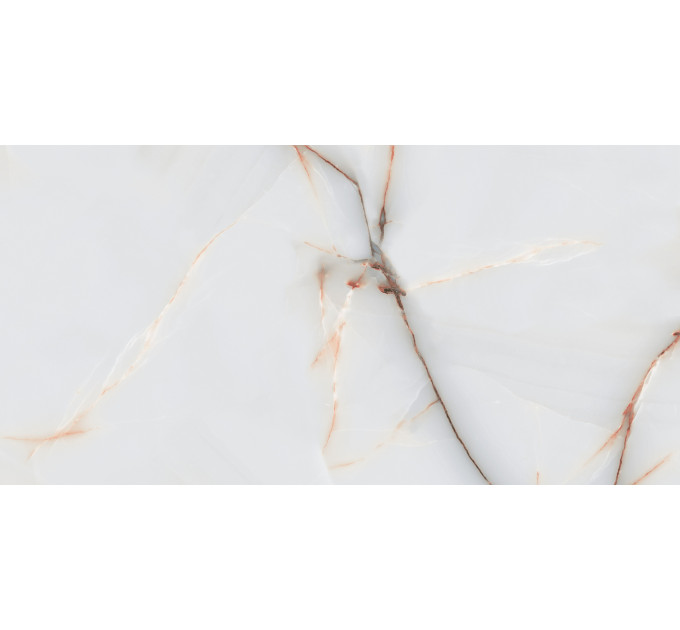 Плитка керамогранітна ON0990 Onyx Oro білий 600x1200x8 Golden Tile