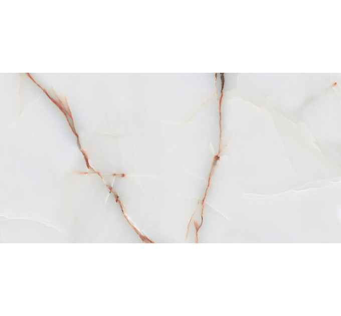 Плитка керамогранітна ON0980 Onyx Oro білий 600x1200x8 Golden Tile