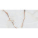 Плитка керамогранітна ON0980 Onyx Oro білий 600x1200x8 Golden Tile