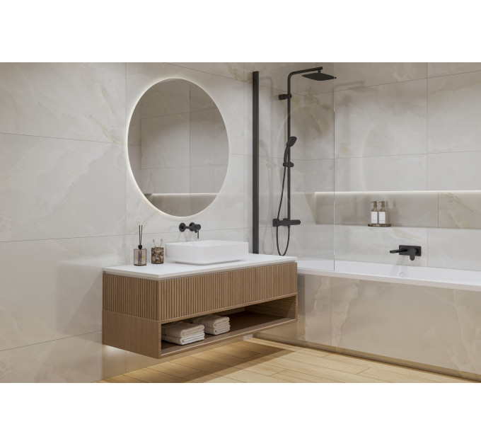 Плитка керамогранітна OT1990 Onyx Toscano бежевий 600x1200x8 Golden Tile