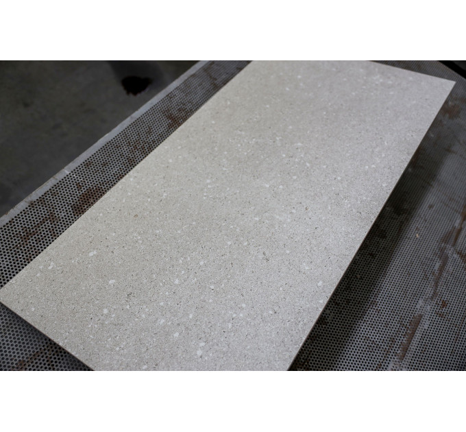 Плитка керамогранітна PLG980 Pebbles Light світло-сірий 600x1200x8 Golden Tile