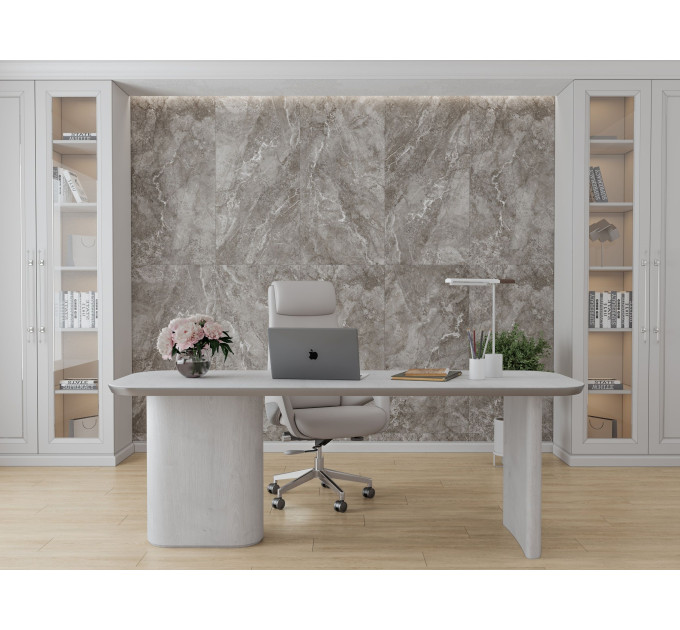 Плитка керамогранітна RT2980 Ritz сірий 600x1200x8 Golden Tile