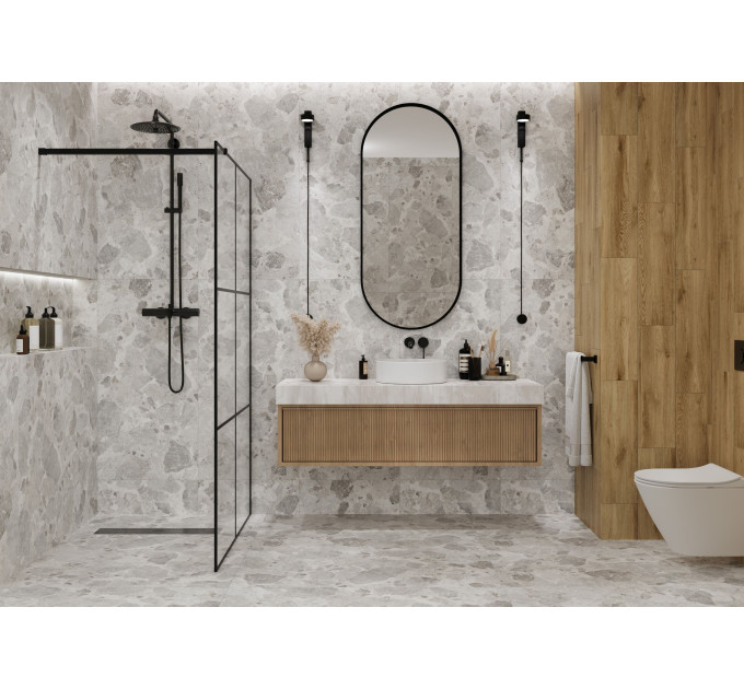 Плитка керамогранітна RLV980 Rockland світло-бежевий 600x1200x8 Golden Tile