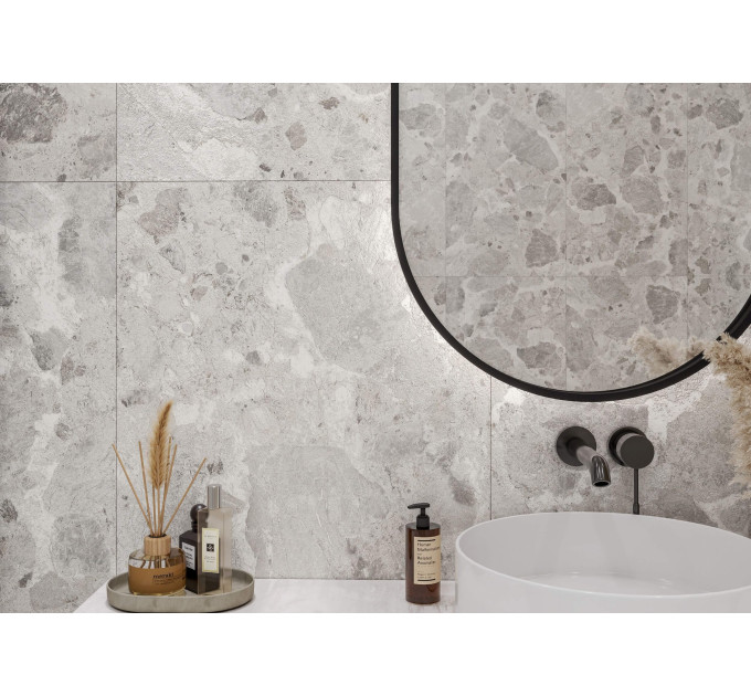 Плитка керамогранітна RLV980 Rockland світло-бежевий 600x1200x8 Golden Tile