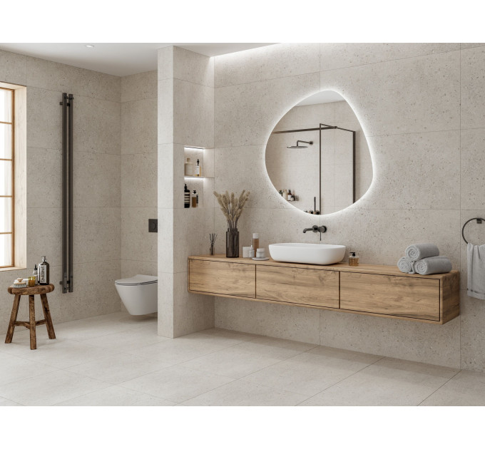 Плитка керамогранітна SJV980 Silent Shore світло-бежевий 600x1200x8 Golden Tile