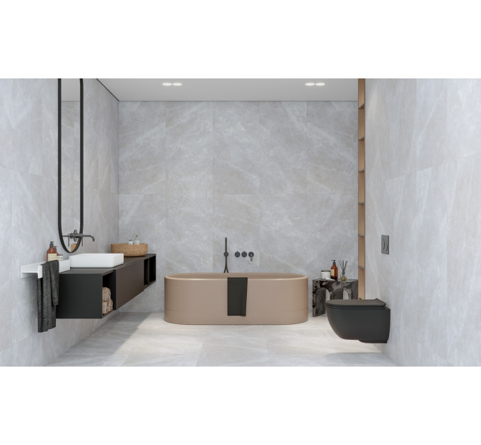 Плитка керамогранітна 5V2990 Space Stone сірий 600x1200x8 Golden Tile