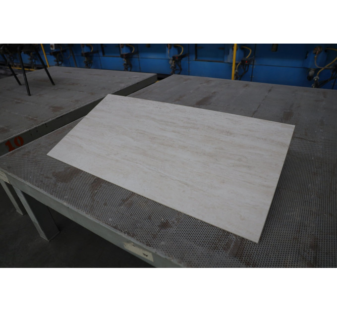 Плитка керамогранітна TEQ980 Travertino Ever б'янко 600x1200x8 Golden Tile